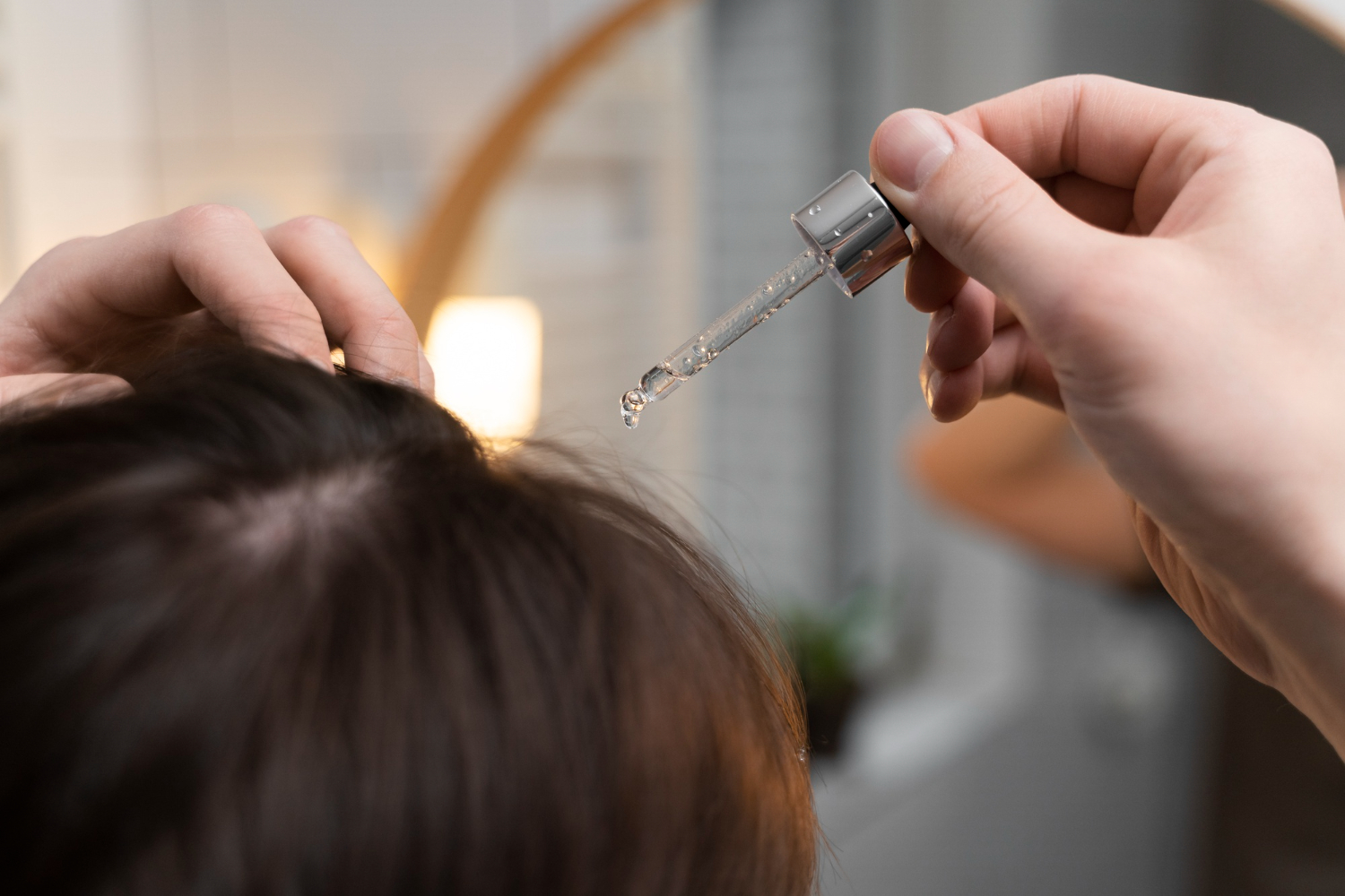 Hair mesotherapy for hair strengthening and density