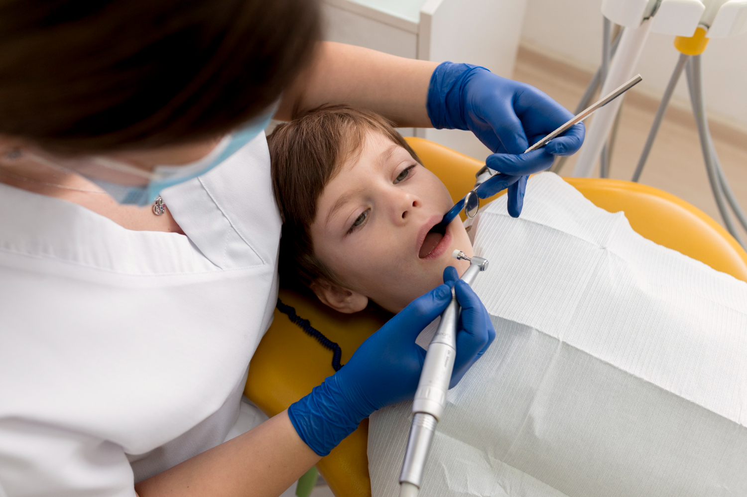 Pediatric fillings and restorations