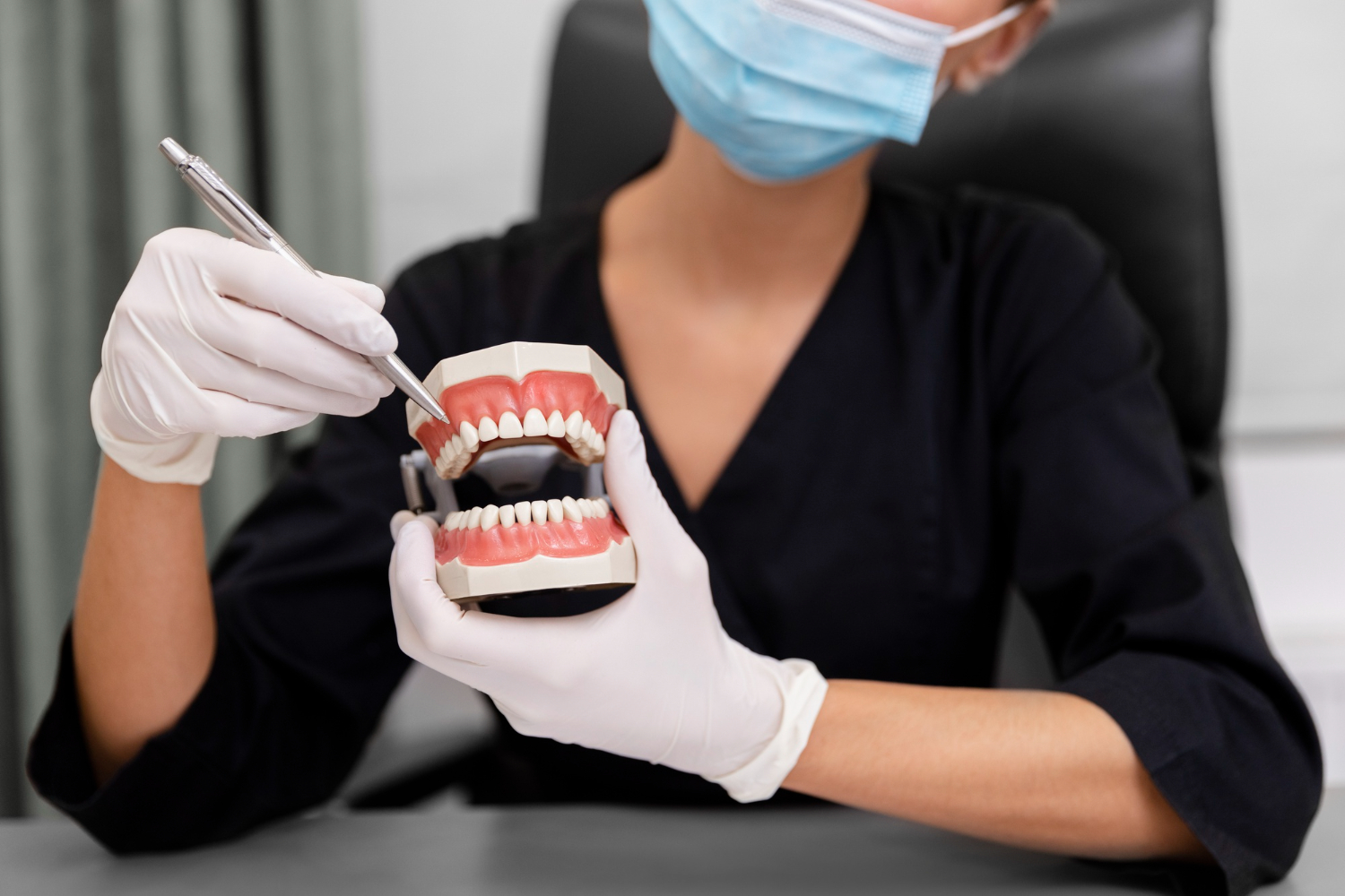 Implant-supported dentures